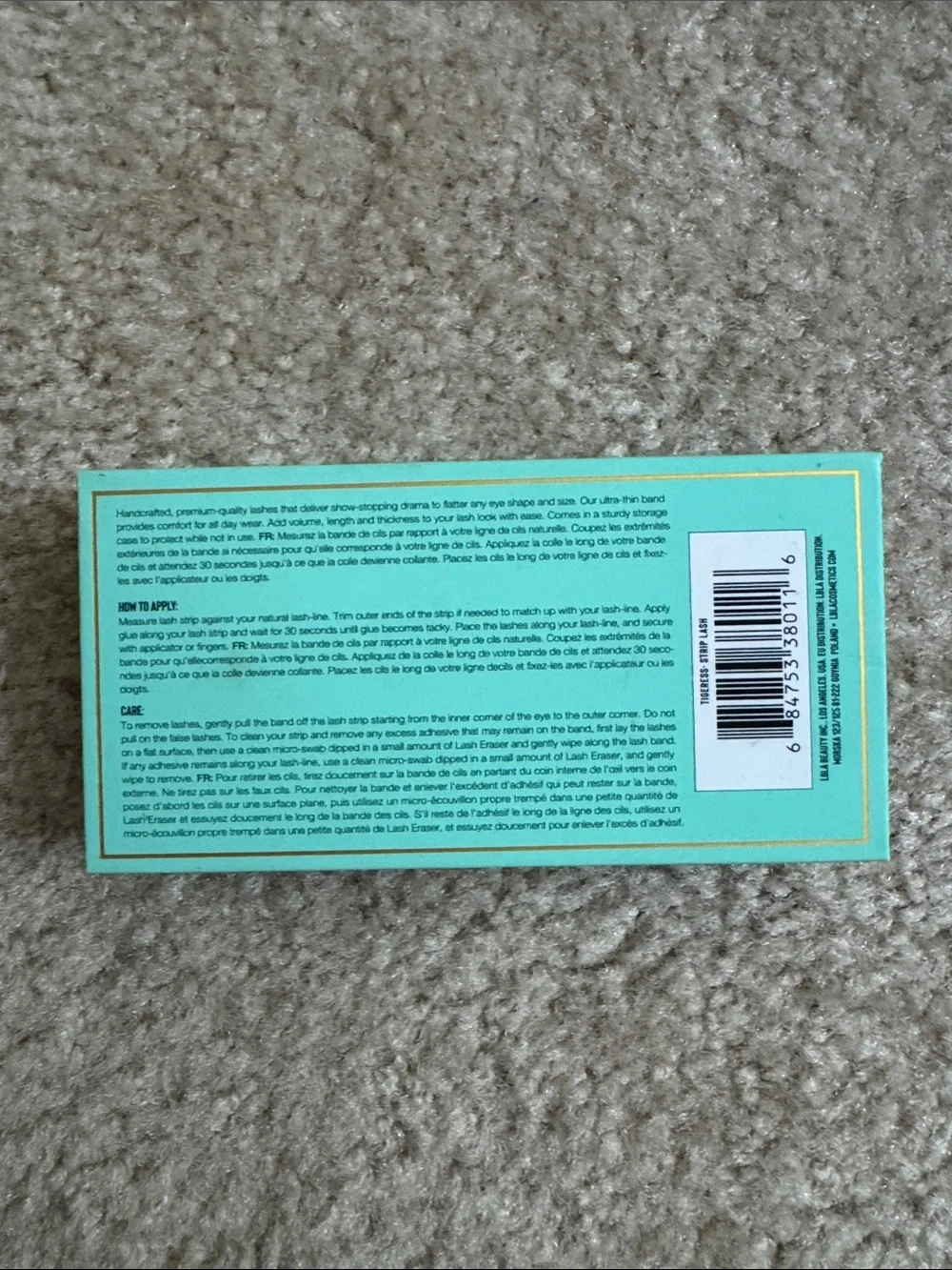 Lashbox LA tigress lashes